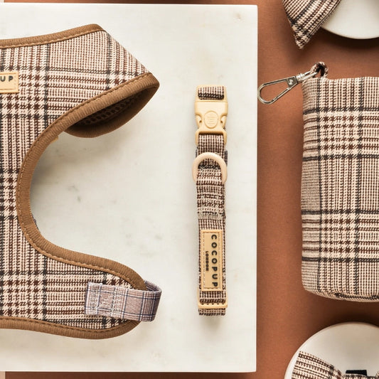 COLLIER À CARREAUX ECOSSAIS