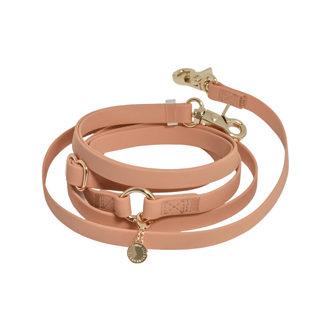 LAISSE IMPERMÉABLE MAIN LIBRE POUR CHIEN - BEIGE