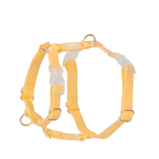 HARNAIS IMPERMÉABLE REGLABLE POUR CHIEN - JAUNE