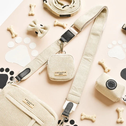 SAC DE PROMENADE POUR CHIEN - NUDE CORD